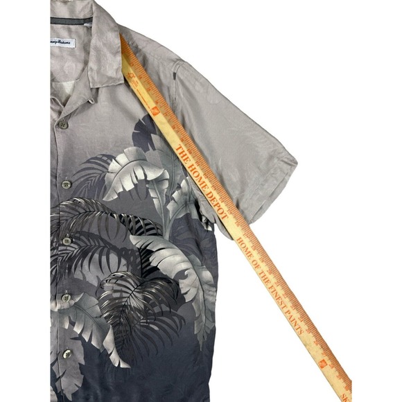 Tommy Bahama Men‎ Short Sleeve Button Up Floral Hawaiian Shirt Sz M - Picture 4 of 7